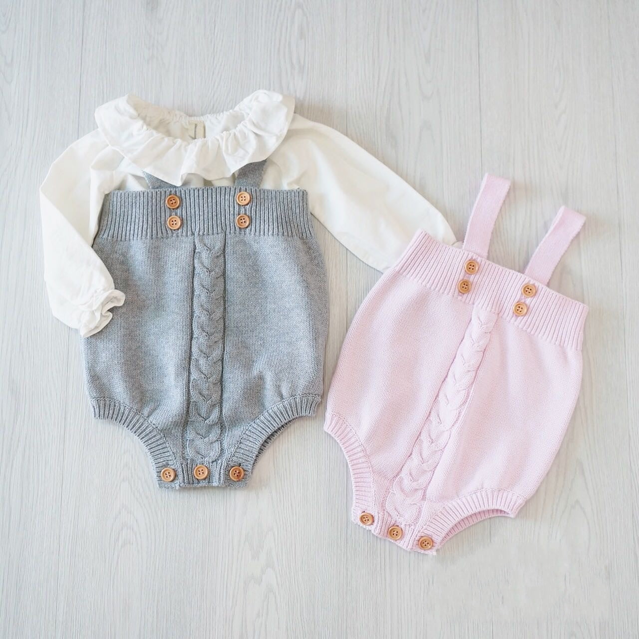 Cute Button Onesie