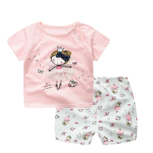 T-shirt Baby Casual Clothing Sets