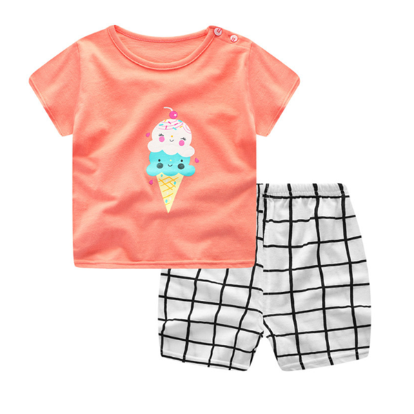 T-shirt Baby Casual Clothing Sets