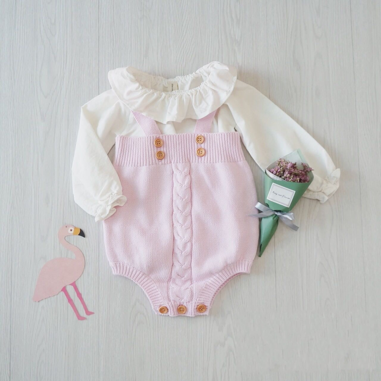 Cute Button Onesie