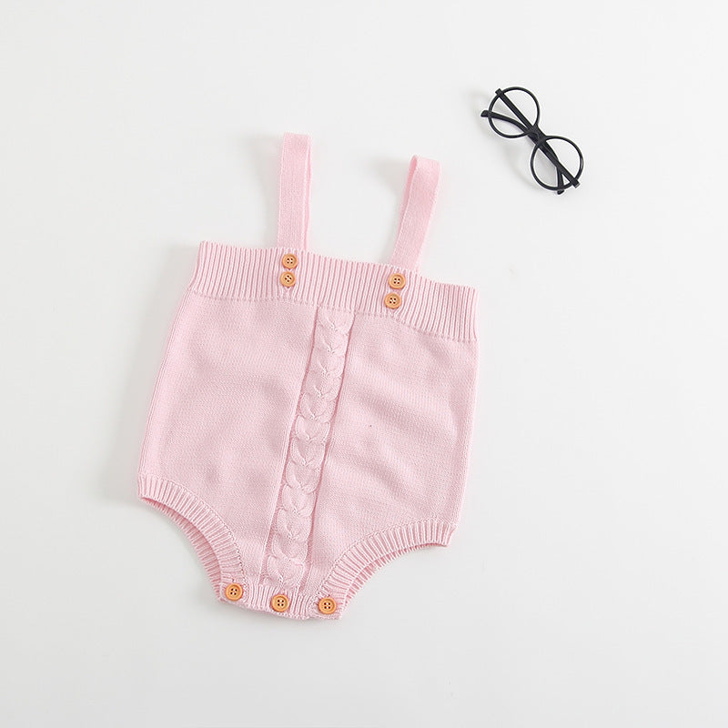 Cute Button Onesie